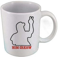 Hobo Shadow Ceramic Coffee Mugs